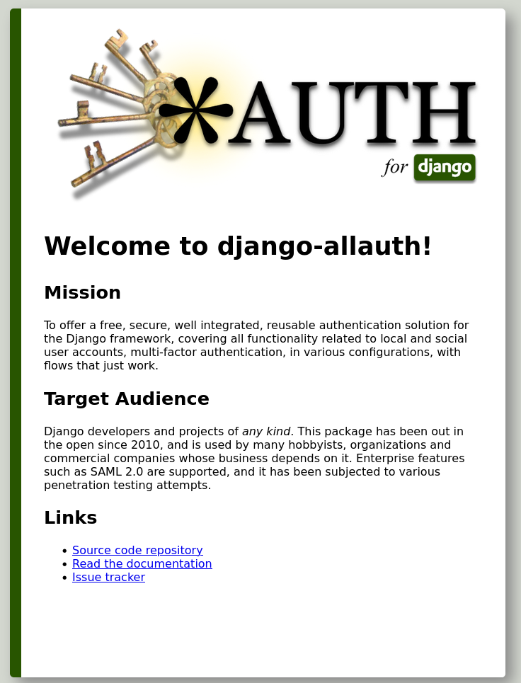 Website Redesign | allauth